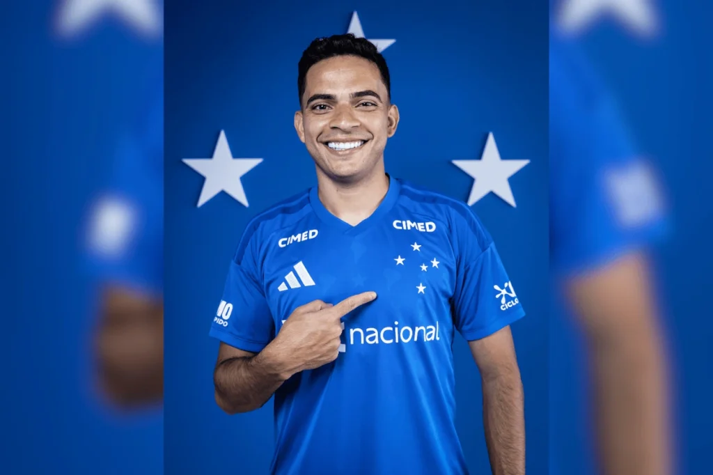 Cruzeiro anuncia Bruno Rodrigues por empréstimo do Palmeiras até 2026 agora hoje Cruzeiro anuncia Bruno Rodrigues por empréstimo do Palmeiras até 2026 agora hoje