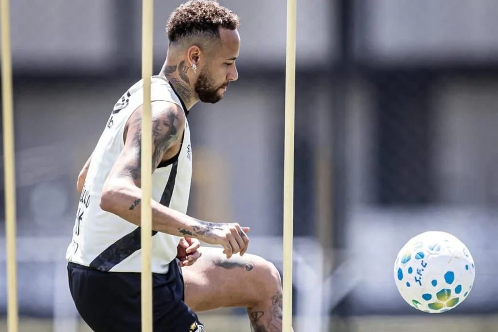 Neymar fica de fora de dois jogos importantes e começa a ganhar nervos no Santos